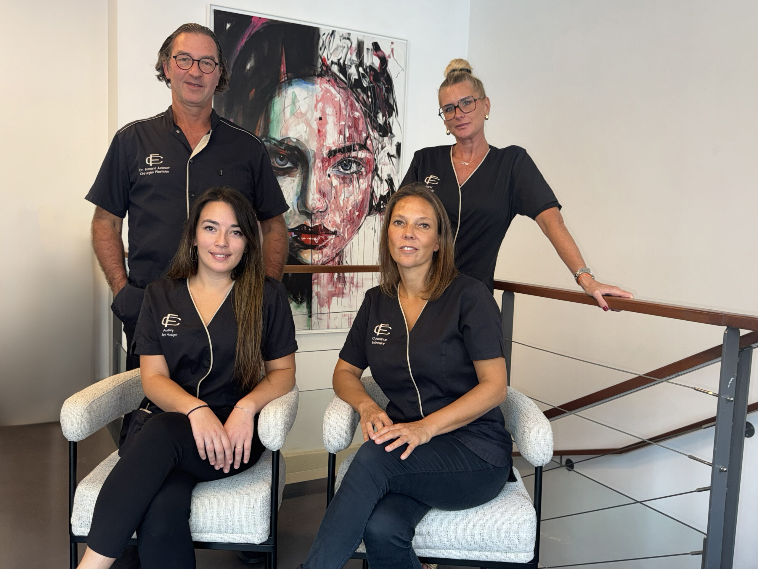 présentation équipe — Clinique Esthétique Ferrère, Bordeaux